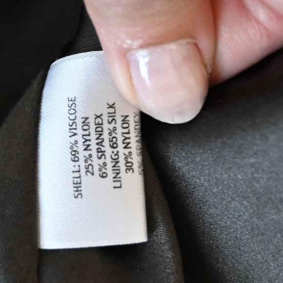 Eileen Fisher Size Small Gray Stretch Relaxed Fit Blazer | Size Small - Picture 9 of 9